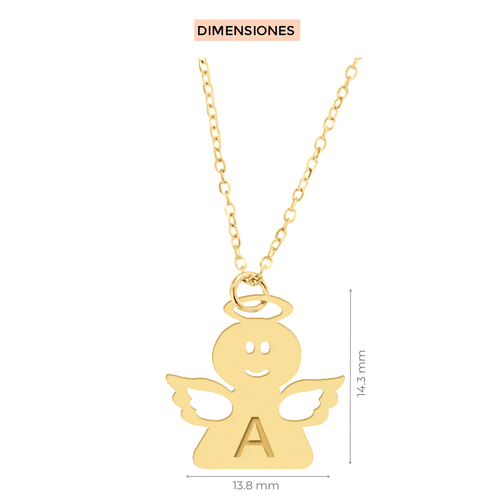 Dije con cadena Angelito Klamore