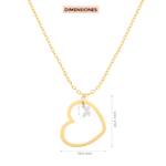 Dije con cadena Giselle Klamore