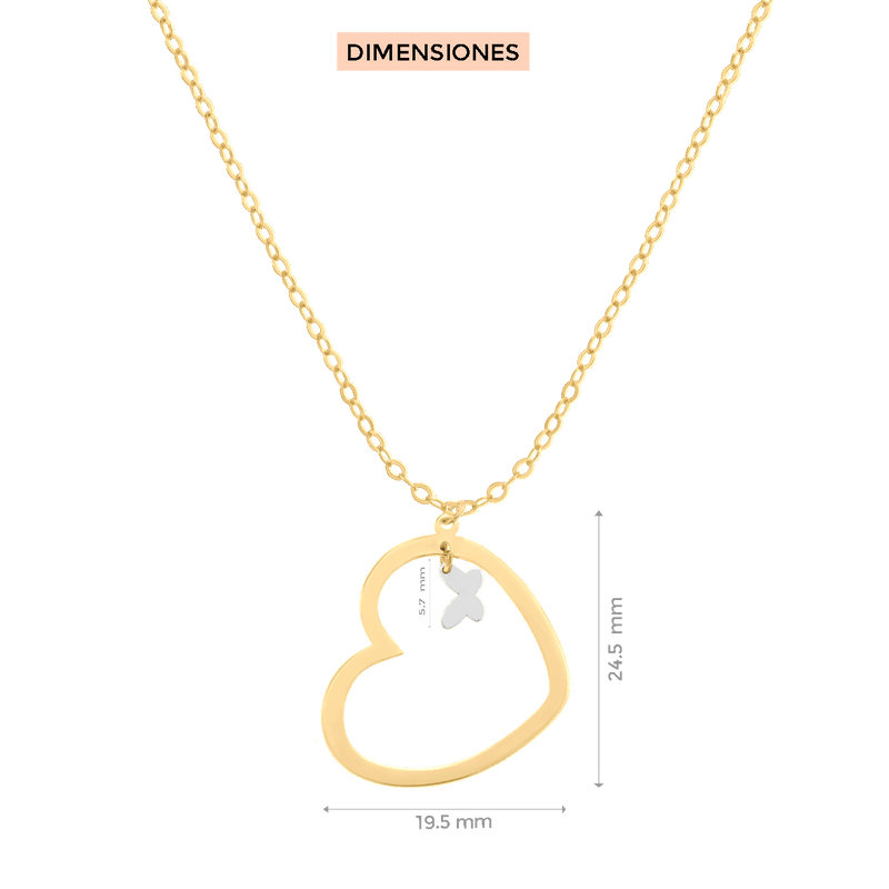 Dije con cadena Giselle Klamore