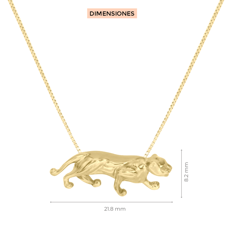 Dije con cadena Pantera Klamore