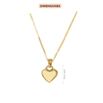 Dije con cadena Sam