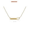 Dije con cadena Merly