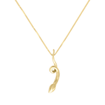 Parseltongue chain pendant