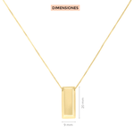 Dije con cadena Gold Klamore