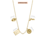 Dije con cadena "México Lindo" Klamore