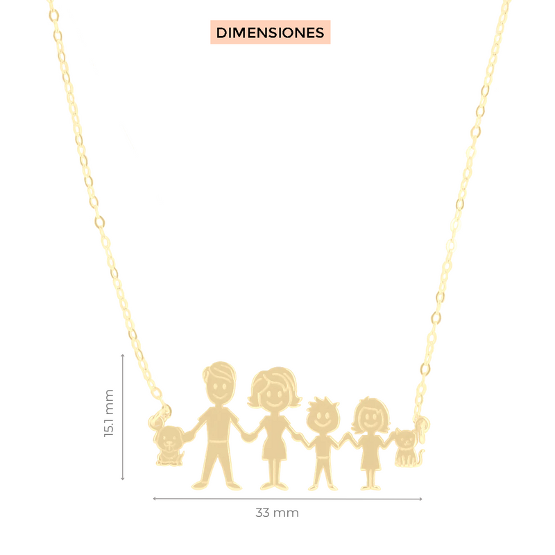 Dije con cadena Eternal Klamore