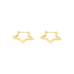 Aretes Huggies Estrella Klamore