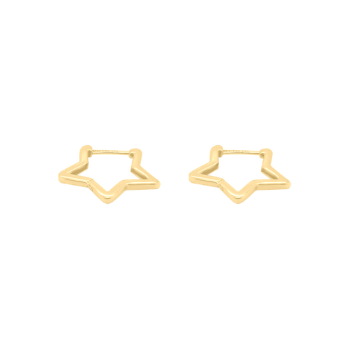 Aretes Huggies Estrella Klamore