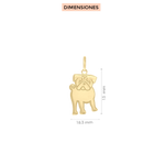 Dije Perro Pug Klamore