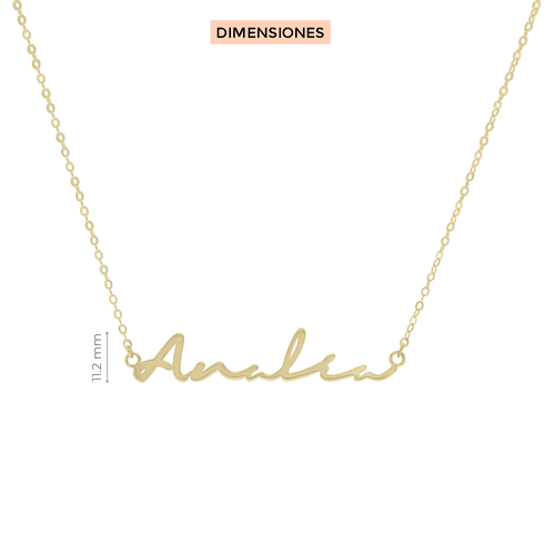 Nombre con cadena Signerica Klamore