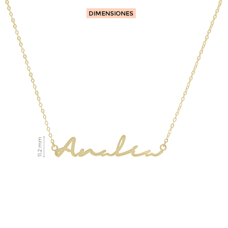 Nombre con cadena Signerica Klamore