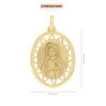 Dije Virgen Klamore