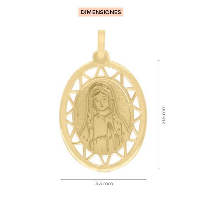 Dije Virgen Klamore