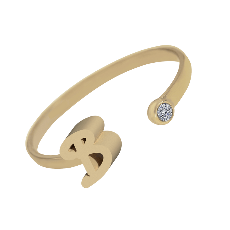 Anillo Dreaming con Inicial