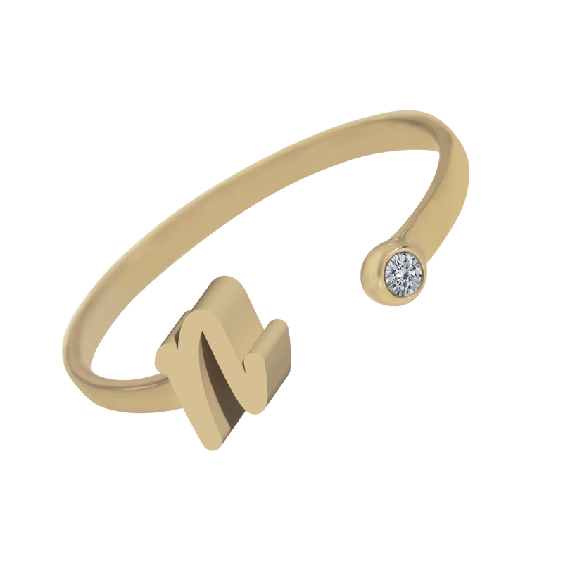 Anillo Dreaming con Inicial