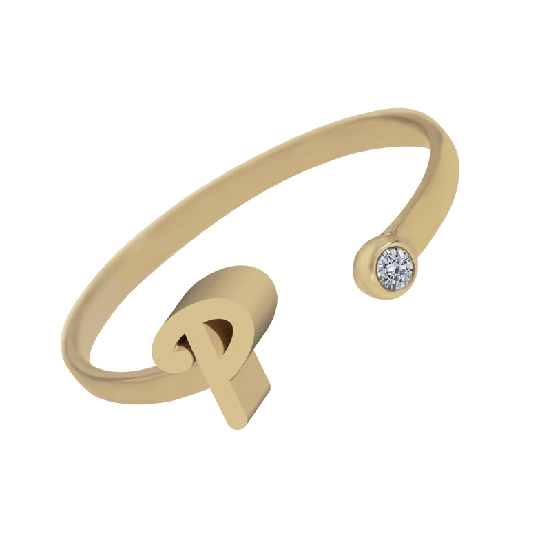 Anillo Dreaming con Inicial