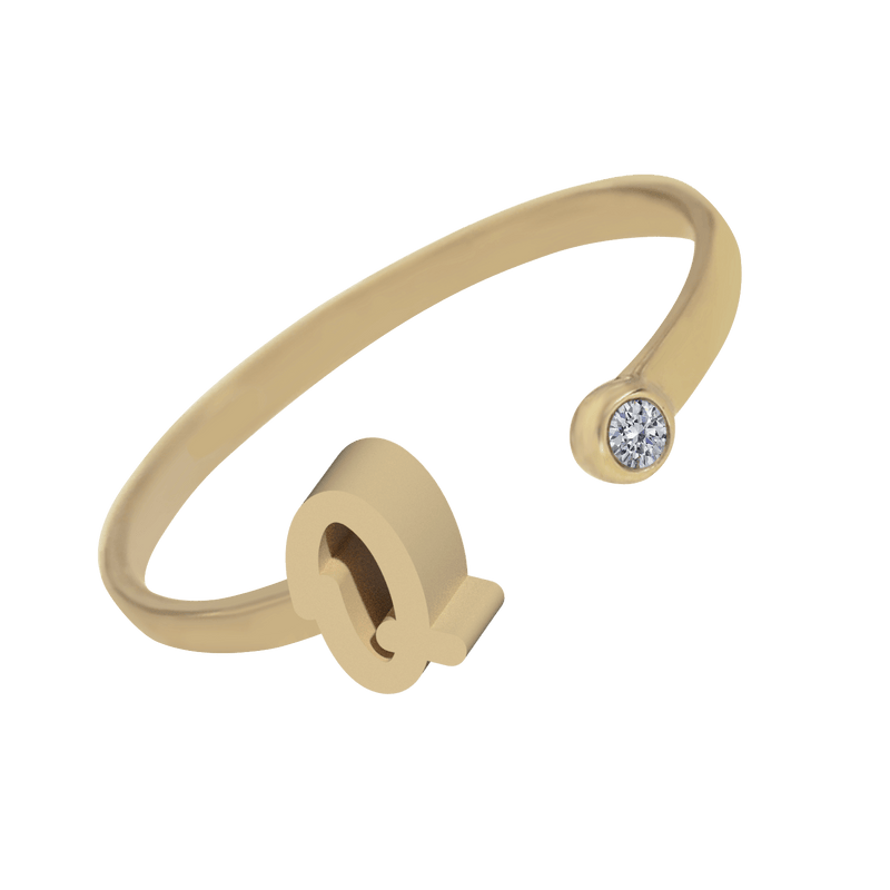 Anillo Dreaming con Inicial