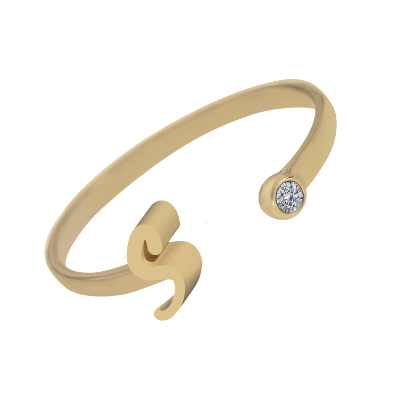 Anillo Dreaming con Inicial