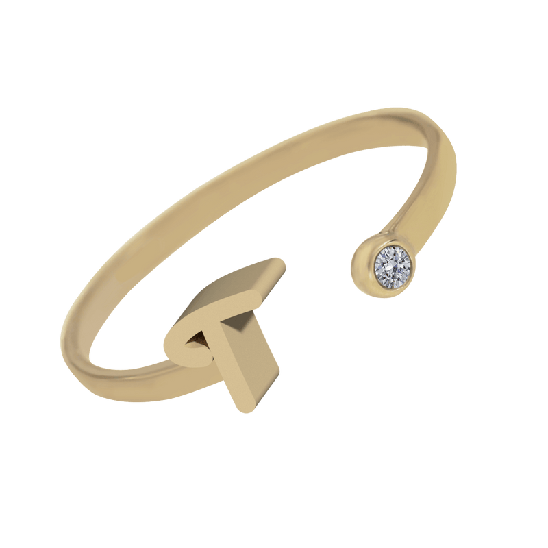 Anillo Dreaming con Inicial