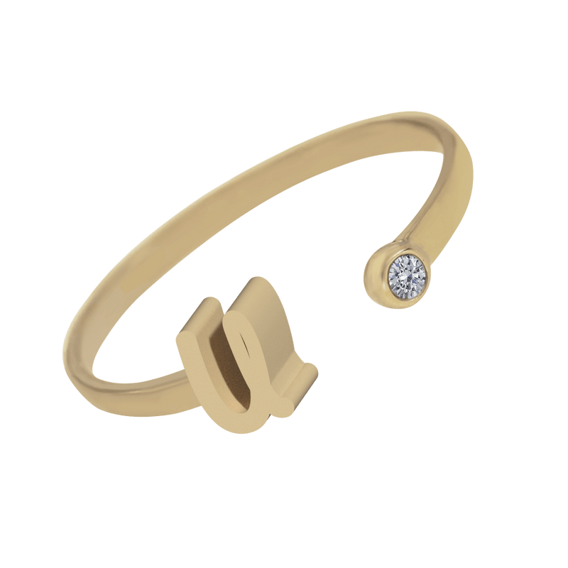 Anillo Dreaming con Inicial