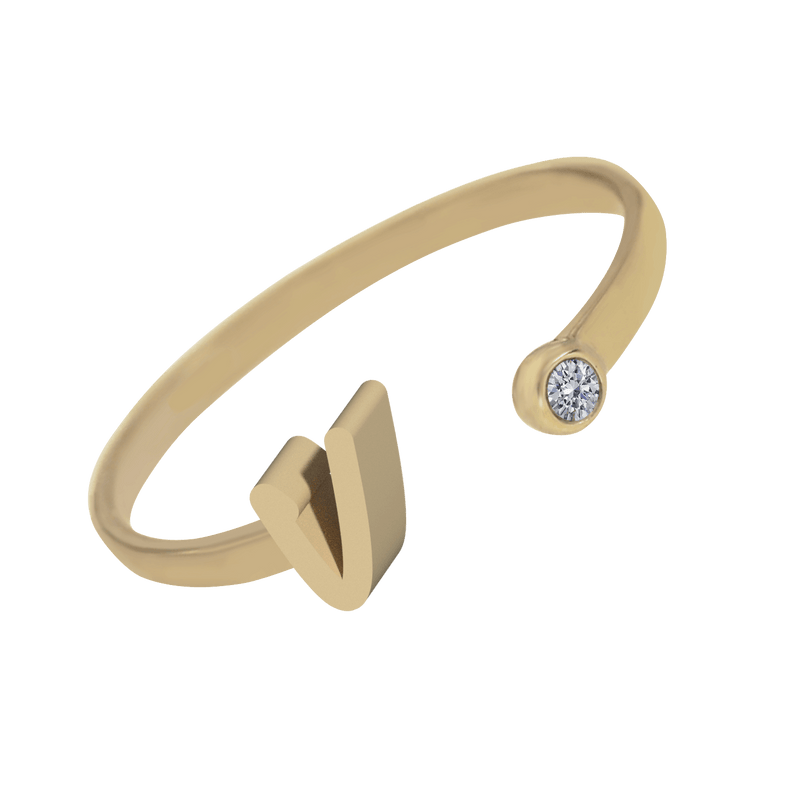 Anillo Dreaming con Inicial