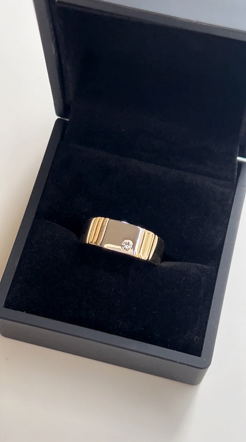 Anillo Jesus con Diamante Klamore