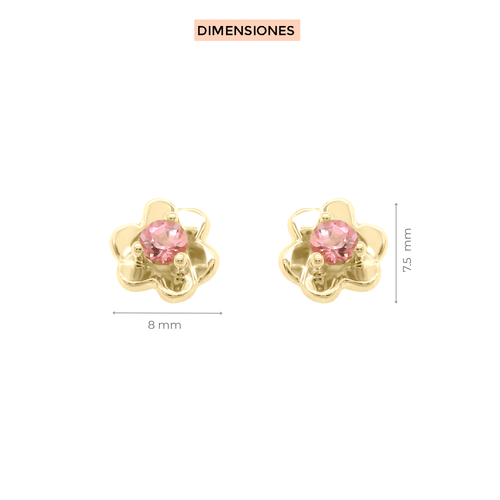 Dije con cadena Fleur Semipreciosa Klamore