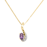 Dije con cadena Loris Semipreciosa Klamore