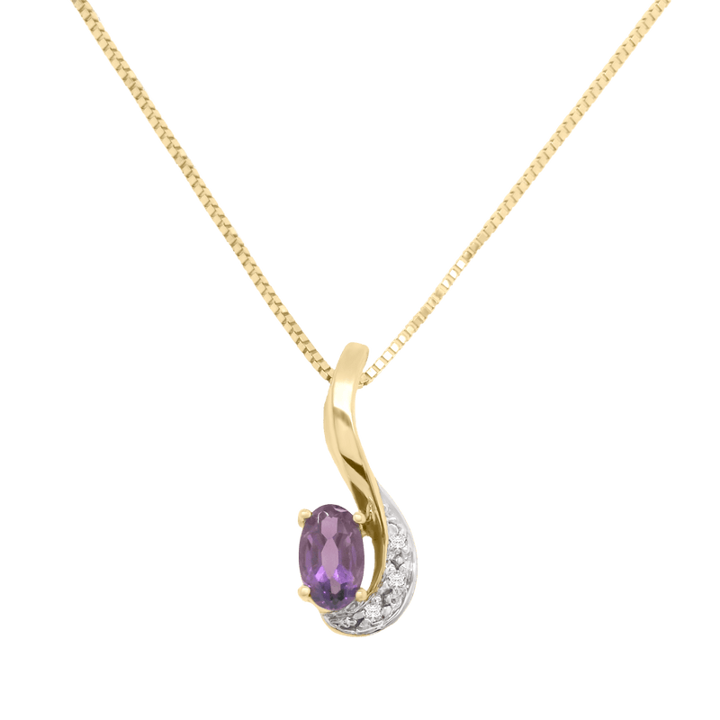 Dije con cadena Loris Semipreciosa Klamore