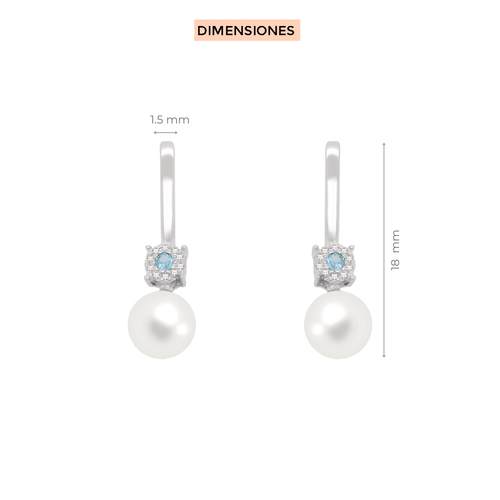 Aretes Mafy Semipreciosa Klamore