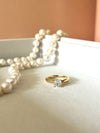 Anillo de compromiso Miloro 50 pts. Diamante natural.