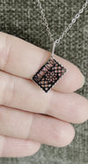 Silver Pendant .925 Papel Picado Mexico