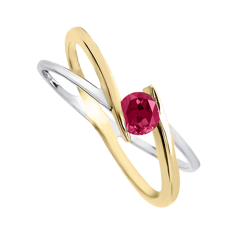 Anillo Rosen con Rubí