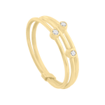 Anillo New Day 3 diamantes