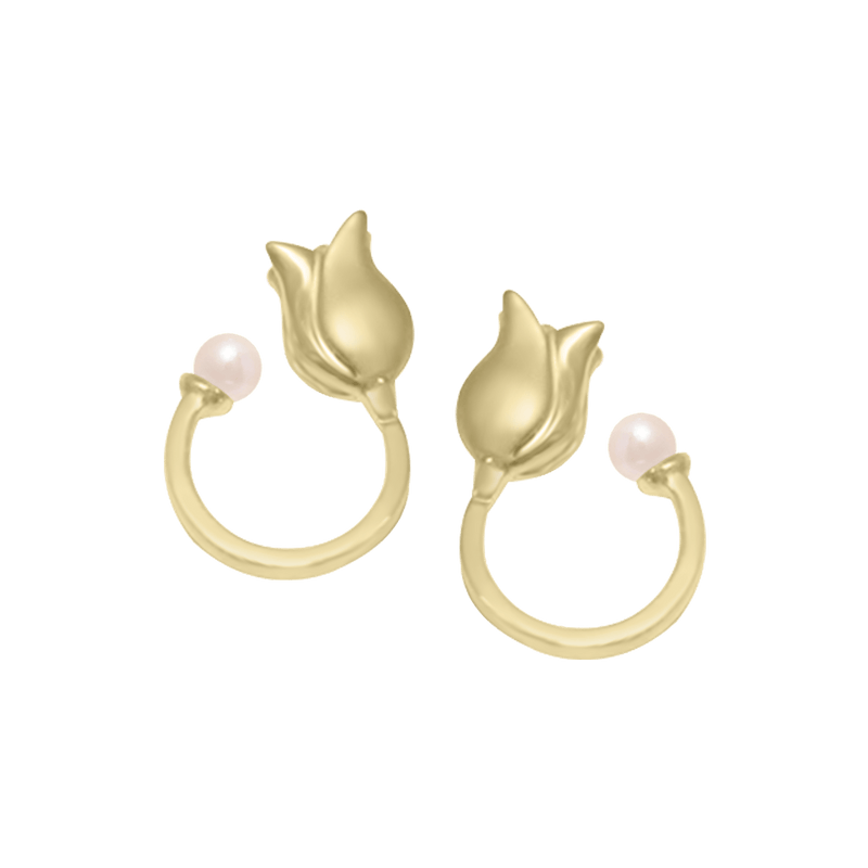 Aretes Tulipán