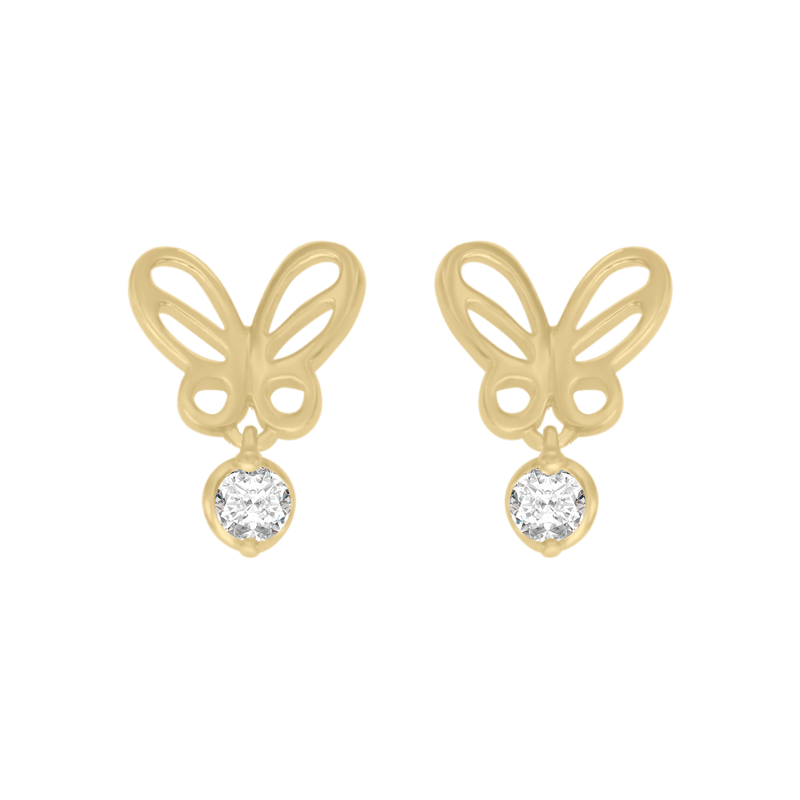 Butterfly earrings