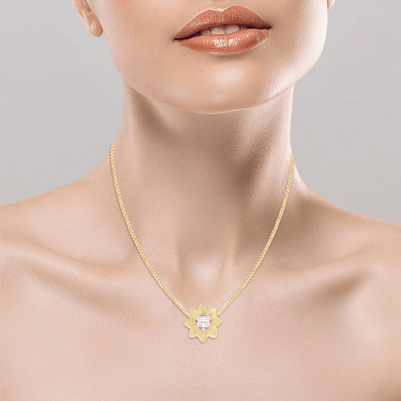 Grazia pendant with chain