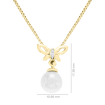 Pendant with chain Elen