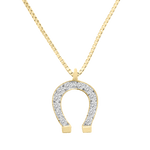 Horseshoe chain pendant