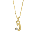 Gardenia Chain Pendant with Diamond