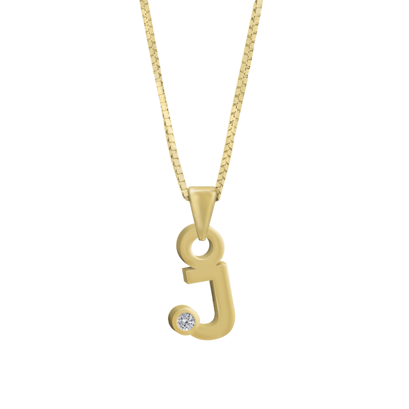 Gardenia Chain Pendant with Diamond