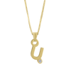 Gardenia Chain Pendant with Diamond