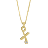 Gardenia Chain Pendant with Diamond