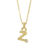 Gardenia Chain Pendant with Diamond