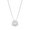 Ezia pendant with natural diamond chain