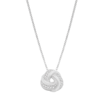 Ezia pendant with natural diamond chain