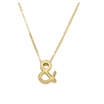 Ampersand Chain Pendant