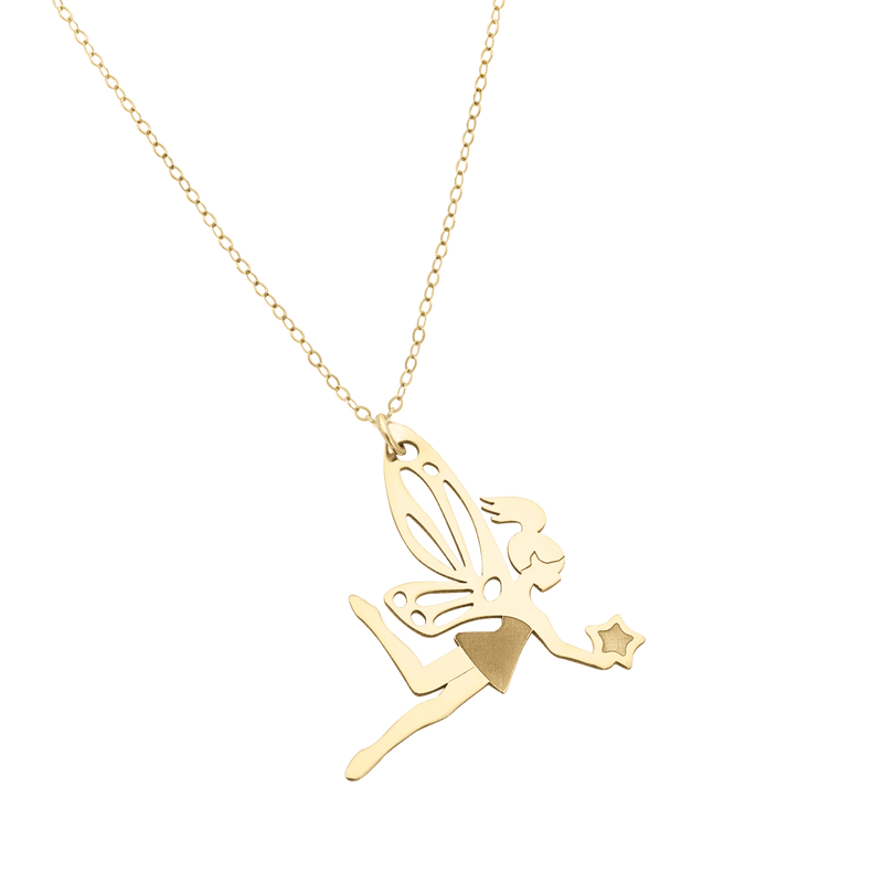 Fleeting Fairy pendant with chain
