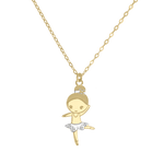Dije con cadena Alina