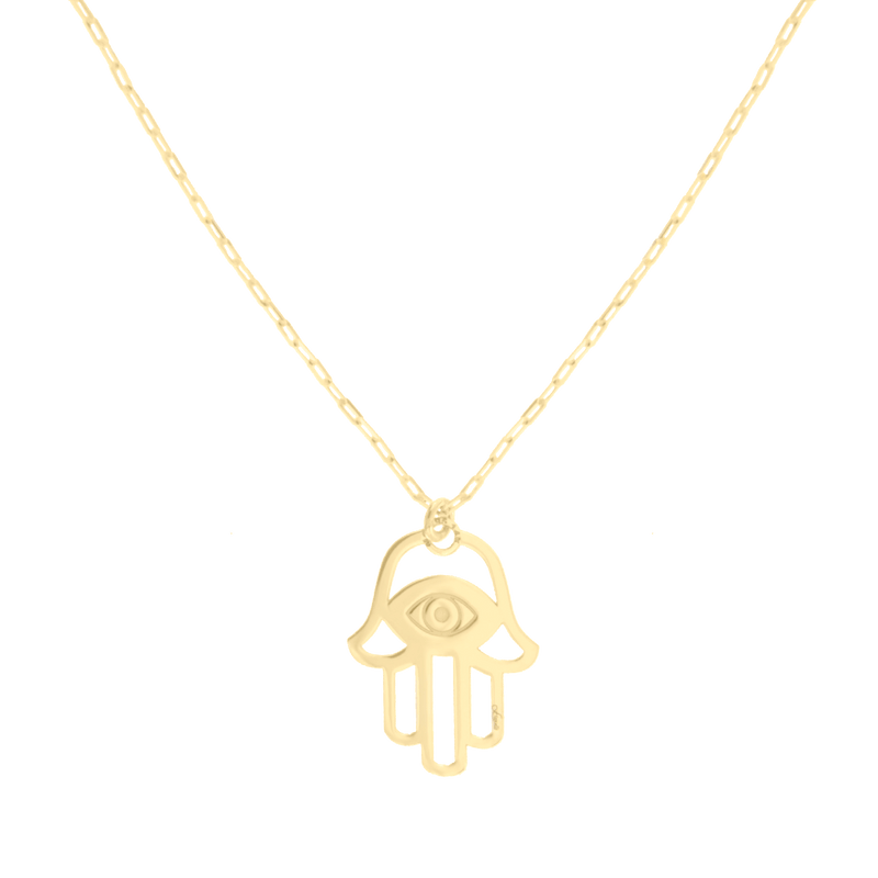 Dije con cadena Humsa